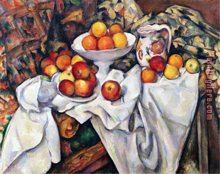Paul Cezanne Apples And Oranges 1895 1900